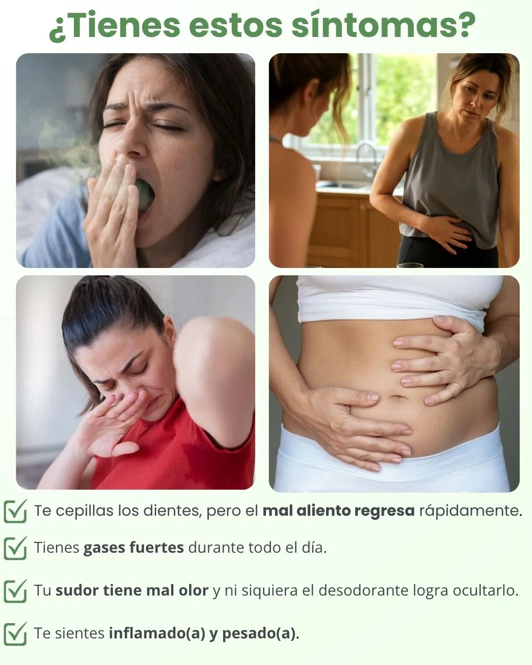 chlorofresh™. Tratamiento para combatir el mal aliento y el olor corporal.